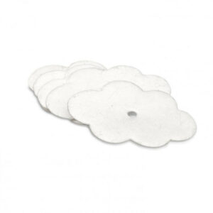 Lot de 6 nuages absorbants à placer dans le skimmer et permettant de fixer les graisses et les huiles de peau