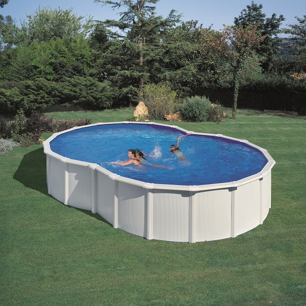 Piscine en forme de huit - 5,00 x 3,40m x H: 1,22m