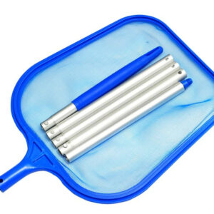 Épuisette de surface Eco Range avec manche en 5 sections - bleu - 405 x 30x5 x 25 cm