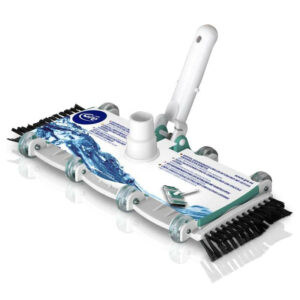 Tête de balai 8 roues+ brosses latérales