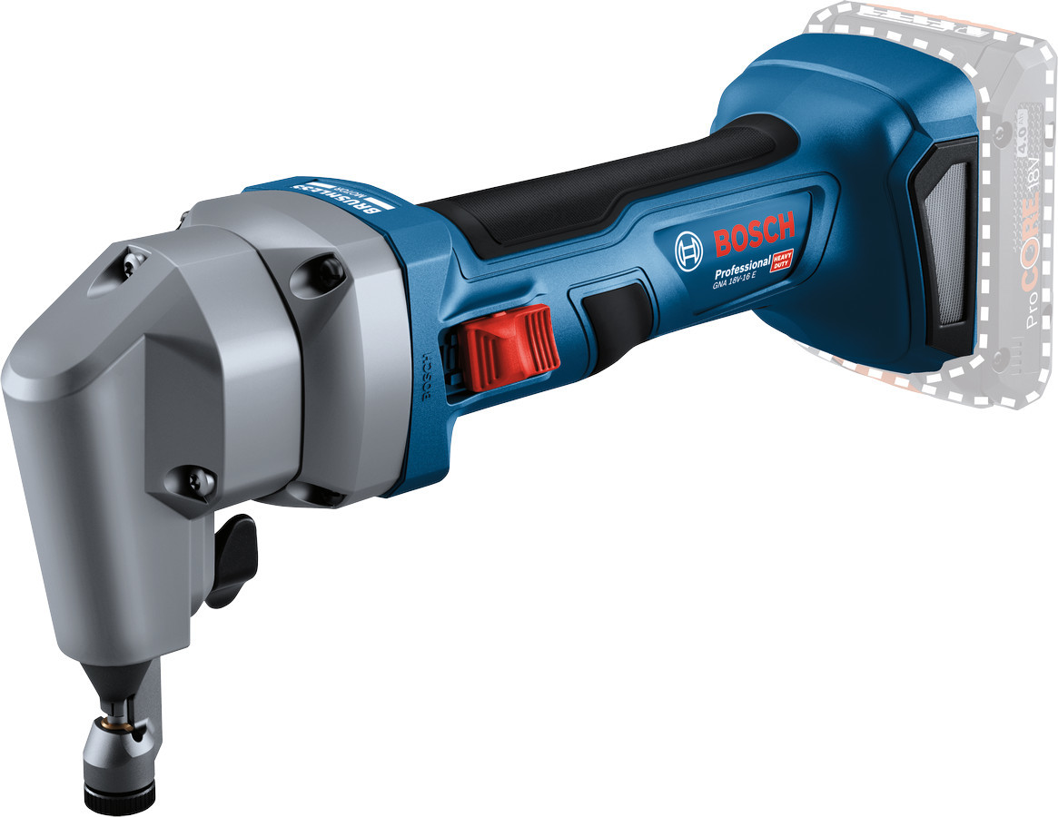 Grignoteuse 18 V GNA 18V-16 E (sans batterie ni chargeur) en boite carton BOSCH 0601529600