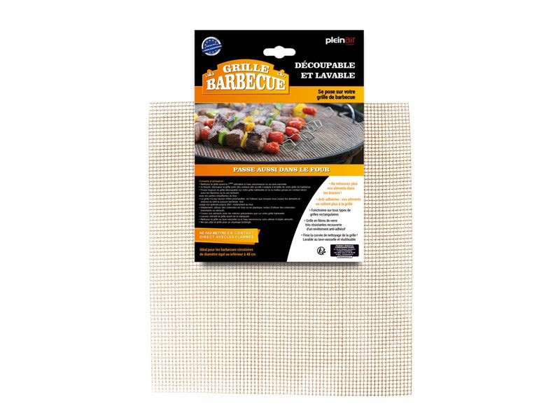 Grille barbecue en fibre de verre rectangulaire découpable