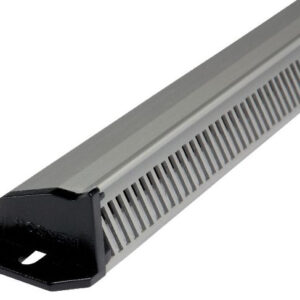 Grille extérieure auto-réglable hauteur 35 mm longueur 475 mm aluminium RENSON 10435