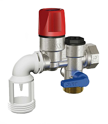 Groupe de sécurité SFR 3/4'' inox coudé WATTS 52571