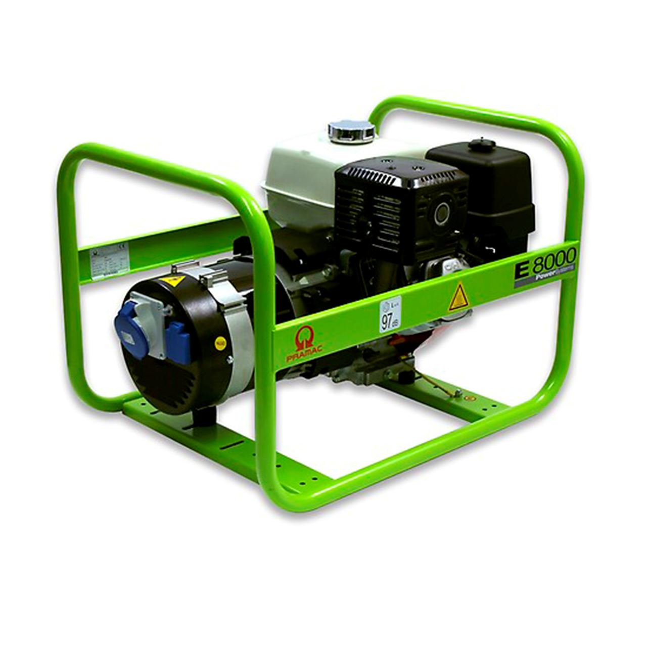 Groupe électrogène à essence E8000 230 V 50 Hz PRAMAC PA652SH100N