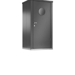 Armoire à outils avec hublots - taille S - Anthracite -  97 x 84 x 194 - acier