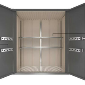 Ensemble d'aménagement intérieur pour armoire à outils Guardi - taille L - Acier