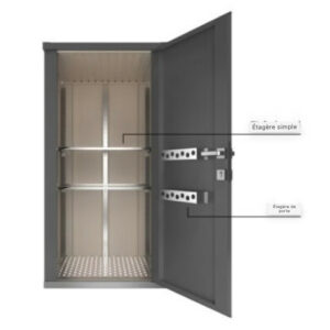 Ensemble d'aménagement intérieur pour armoire à outils Guardi - taille S - Acier
