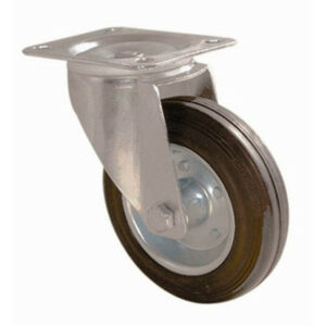 Roulette Pivotante À Platine, Diam.160 Mm