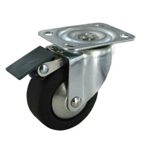 Roulette Pivotante À Platine, Diam.65 Mm