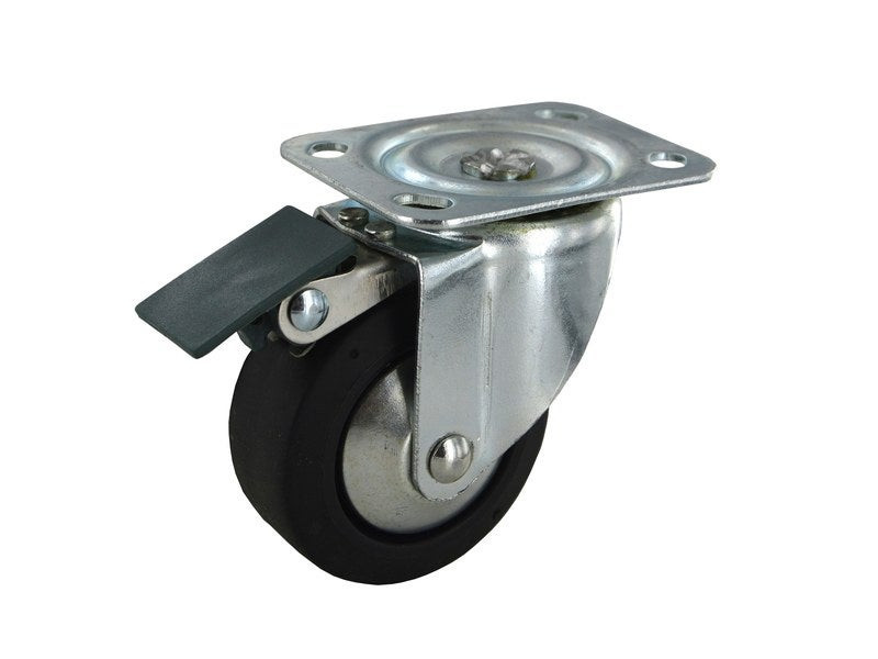 Roulette Pivotante À Platine, Diam.65 Mm