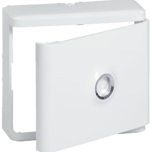 Habillage + porte DRIVIA pour platines de branchement blanc LEGRAND 401185