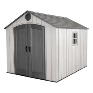 Abri de Jardin - AP2430BO - 7,44 m² - Résine PEHD et Acier - Avec Plancher