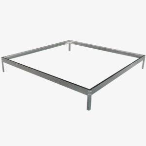 Base pour serre de jardin 2,50 m2 - Structure aluminium - Stabilité renforcée
