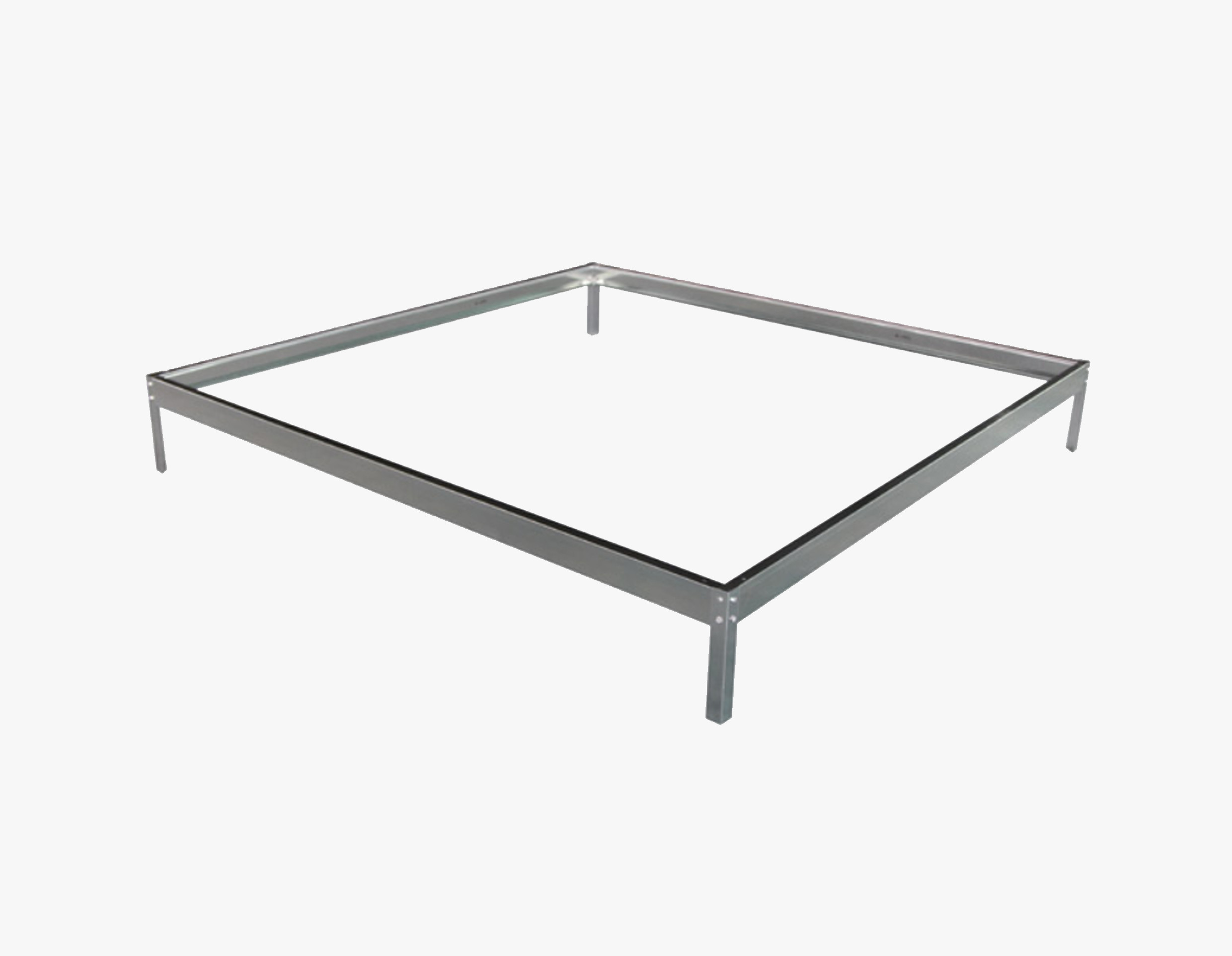 Base pour serre de jardin 2,50 m2 - Structure aluminium - Stabilité renforcée