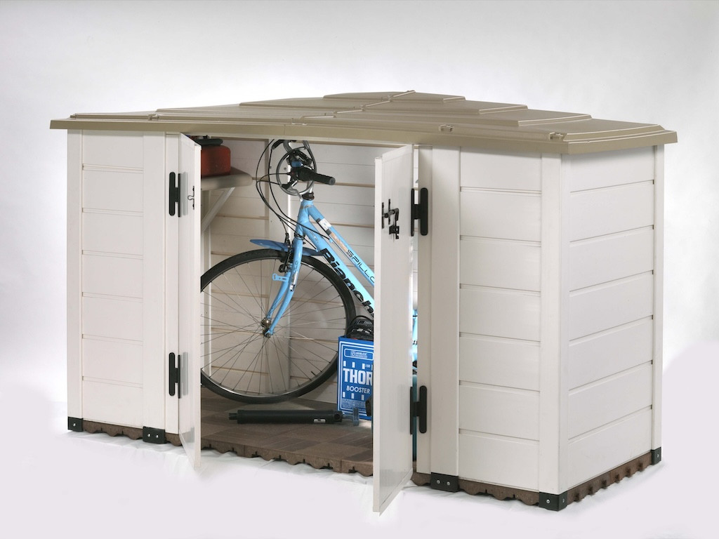Coffre de Jardin BOX EVO 200 – 1 800 L – Résine et Toit ABS – Avec Plancher