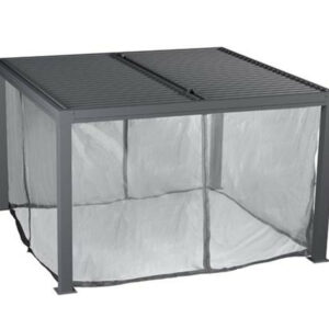 Kit rideau moustiquaire pour pergola bioclimatique PER 3630 BI