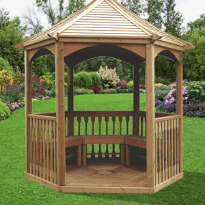 Pavillon hexagonal - Toiture bois - 4,74 m²
