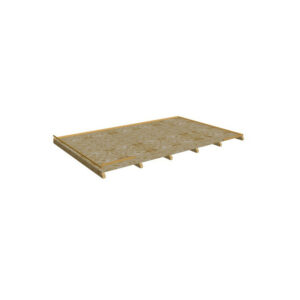 Plancher bois pour abri de jardin 2,80 x 2,80 m - épicéa massif - kit complet