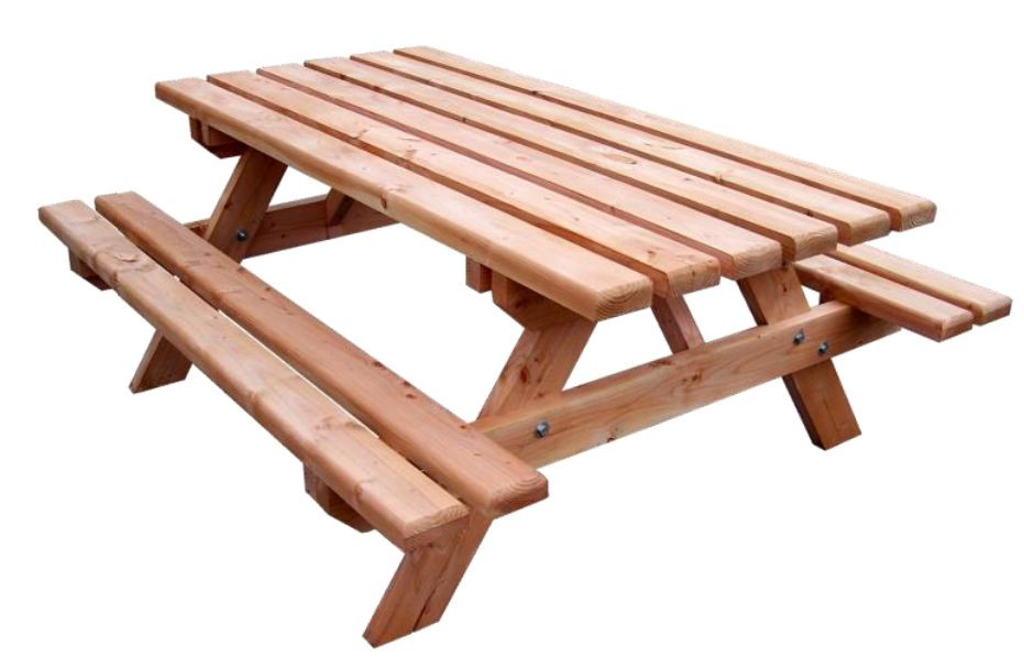 Table Forestière en Douglas - 6 Personnes