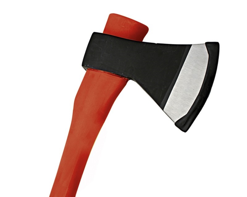 Hache Canadienne avec protection 1,5 kg en acier avec manche tri-matière MERMIER 483190