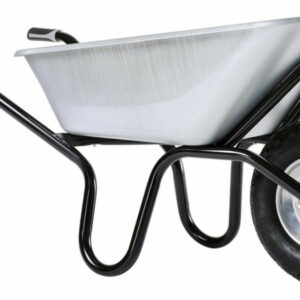 Brouette Bâti Plus Réno 120 L galvanisée - roue gonflée Ø 400 mm