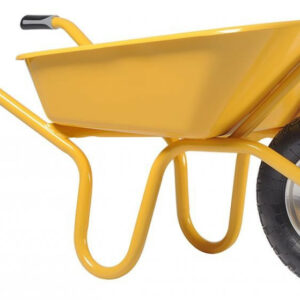 Brouette Expert 100L peinte roue gonflée