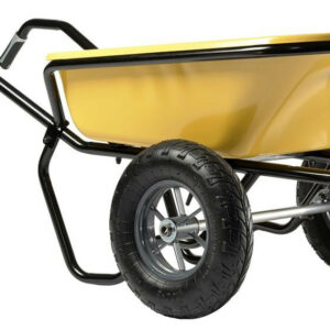 Brouette Expert Twin Excellium 160 peinte roue gonflée