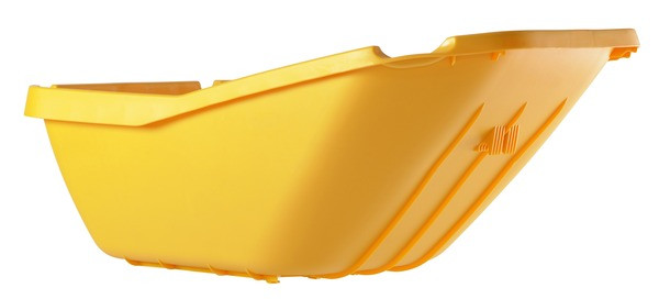 Caisse PICK UP 110 L polypro jaune