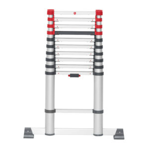Echelle télescopique Hailo Flexline - Longueur déployée 3,2m - 4,3m