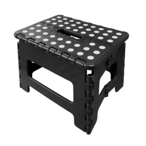 Marche pied SELEKTA 1 marche plastique pliant compact avec poignée de transport