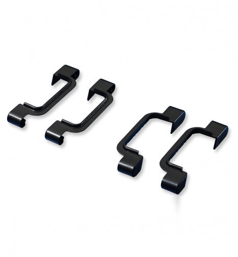Nez de marche pour escabeaux - lot de 4 pièces - marches standards 8 cm