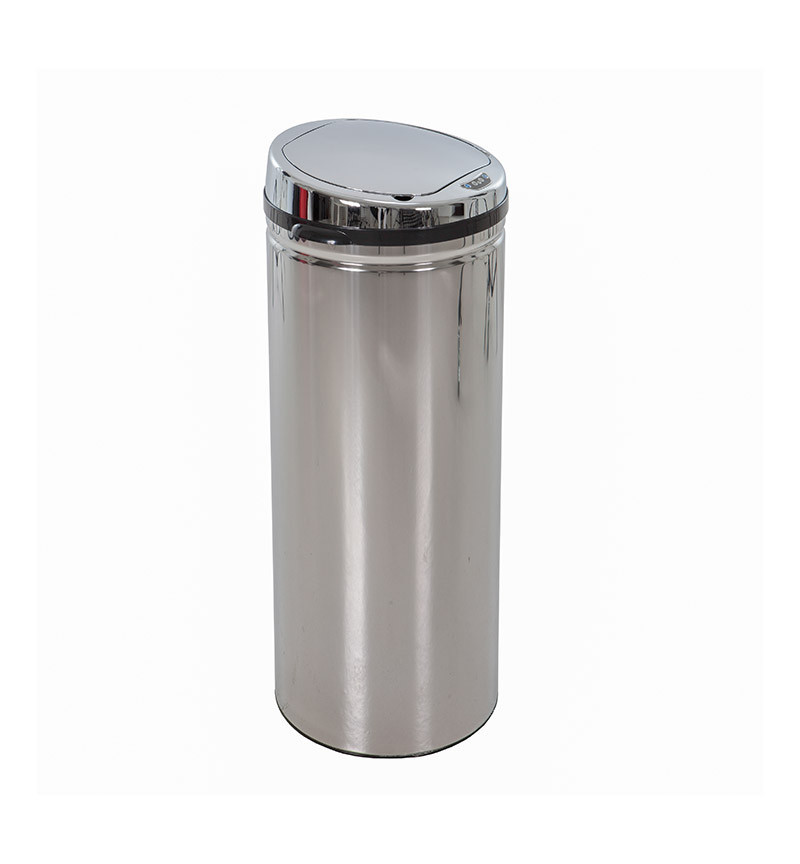 Poubelle automatique HAILO Sensor 42L - Inox - H. 76 cm