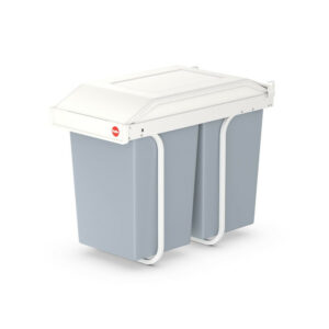 Poubelle de cuisine tri sélectif encastrable - 2 x 14 Litres - Mutli- Box Duo L