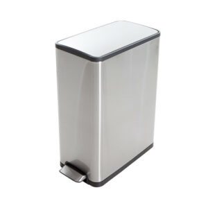 Poubelle de tri à pédale HAILO Profil - 2 bacs 20 Litres - 66 x 48 x 28 cm