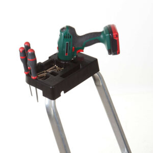 Tablette porte-outils bricolage pour garde corps escabeaux Selekta et Mixalu
