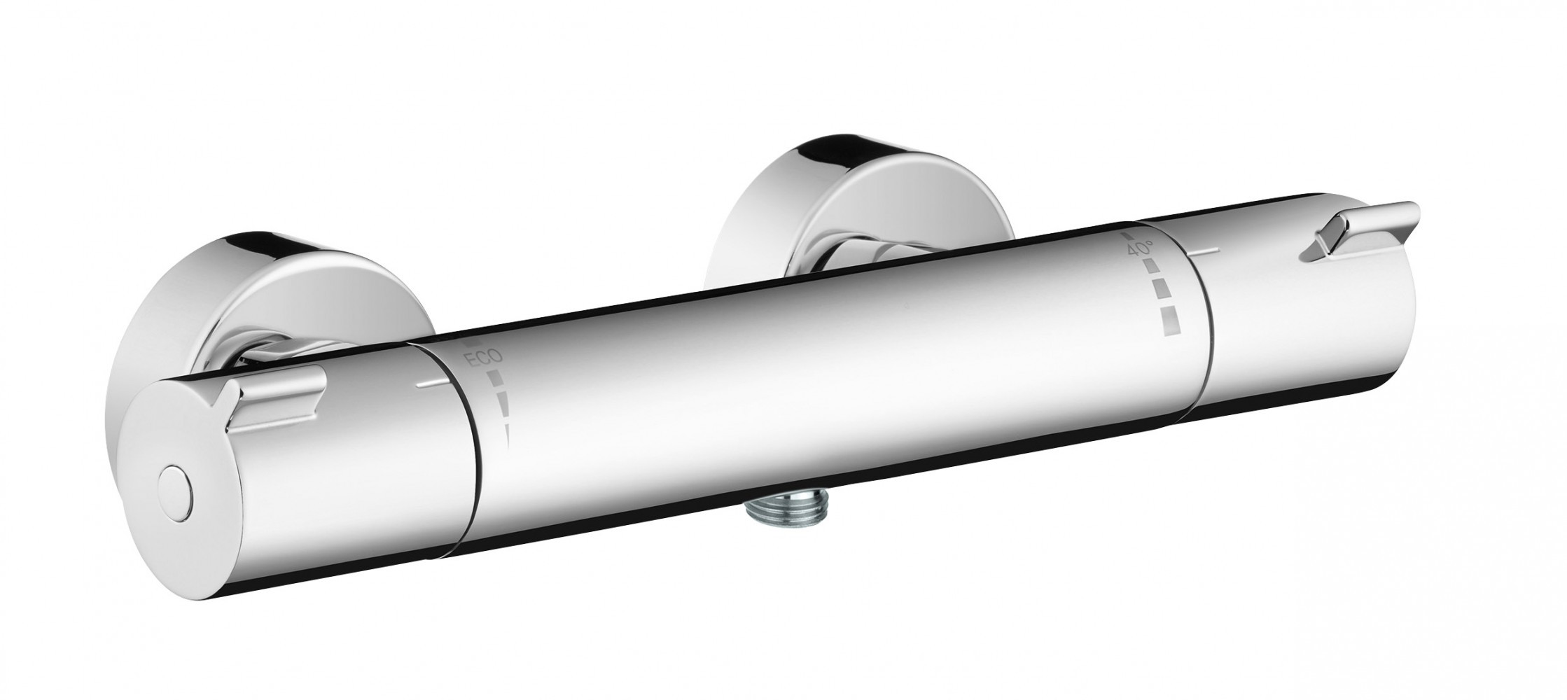 Mitigeur thermostatique douche chromé brillant, HANSGROHE Myfox
