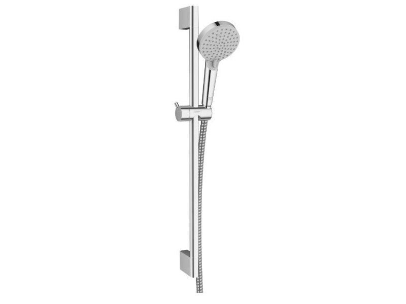 Pommeau de douche, flexible et barre HANSGROHE Vernis blend chromé