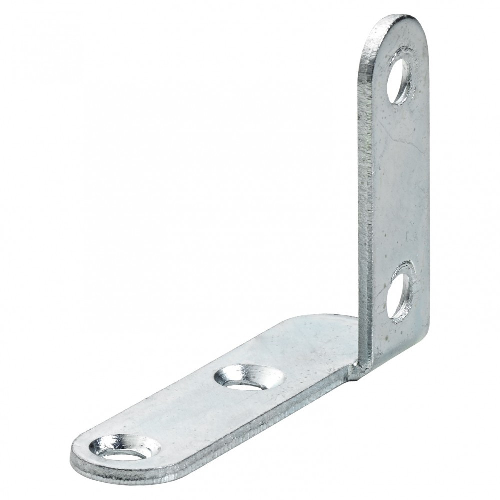 1 équerre de cadre coudée acier zingué HETTICH, l.30 mm