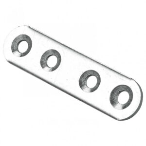 1 patte d'assemblage acier zingué HETTICH, l.60 mm