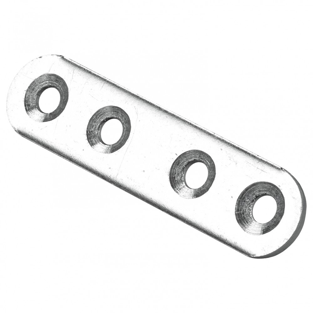 1 patte d'assemblage acier zingué HETTICH, l.60 mm