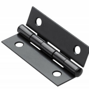Charnière en acier pour meuble, HETTICH, L.50 x l.30 mm, noir
