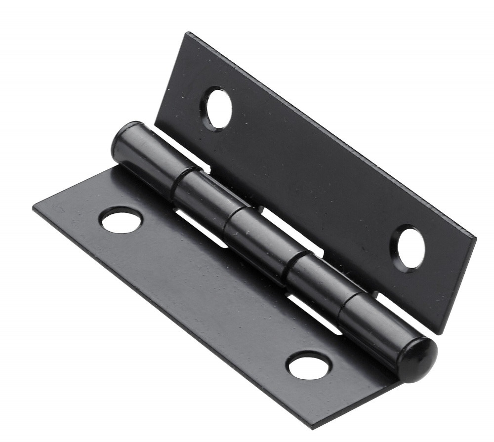 Charnière en acier pour meuble, HETTICH, L.50 x l.30 mm, noir