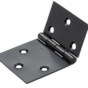 Charnière en acier pour meuble, HETTICH, L.50 x l.85 mm, noir