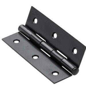 Charnière en acier pour meuble, HETTICH, L.60 x l.35 mm, noir