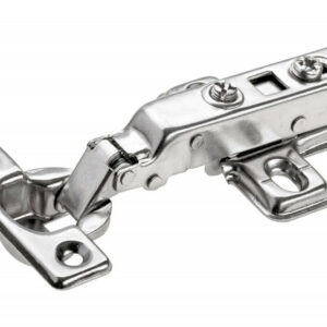 Charnière invisible acier pour meuble, applique entraxe 38 mm D.26 mm