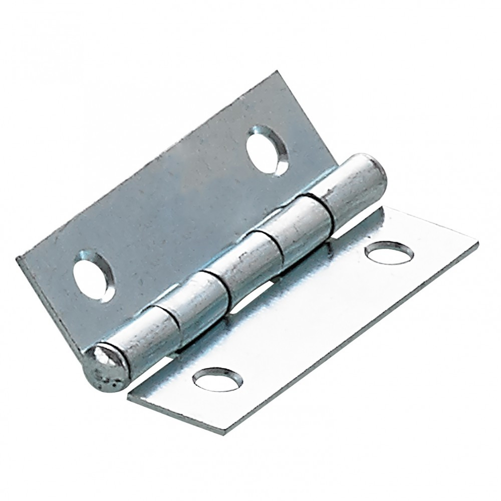 Charnière universelle acier pour meuble, L.50 x l.30 mm