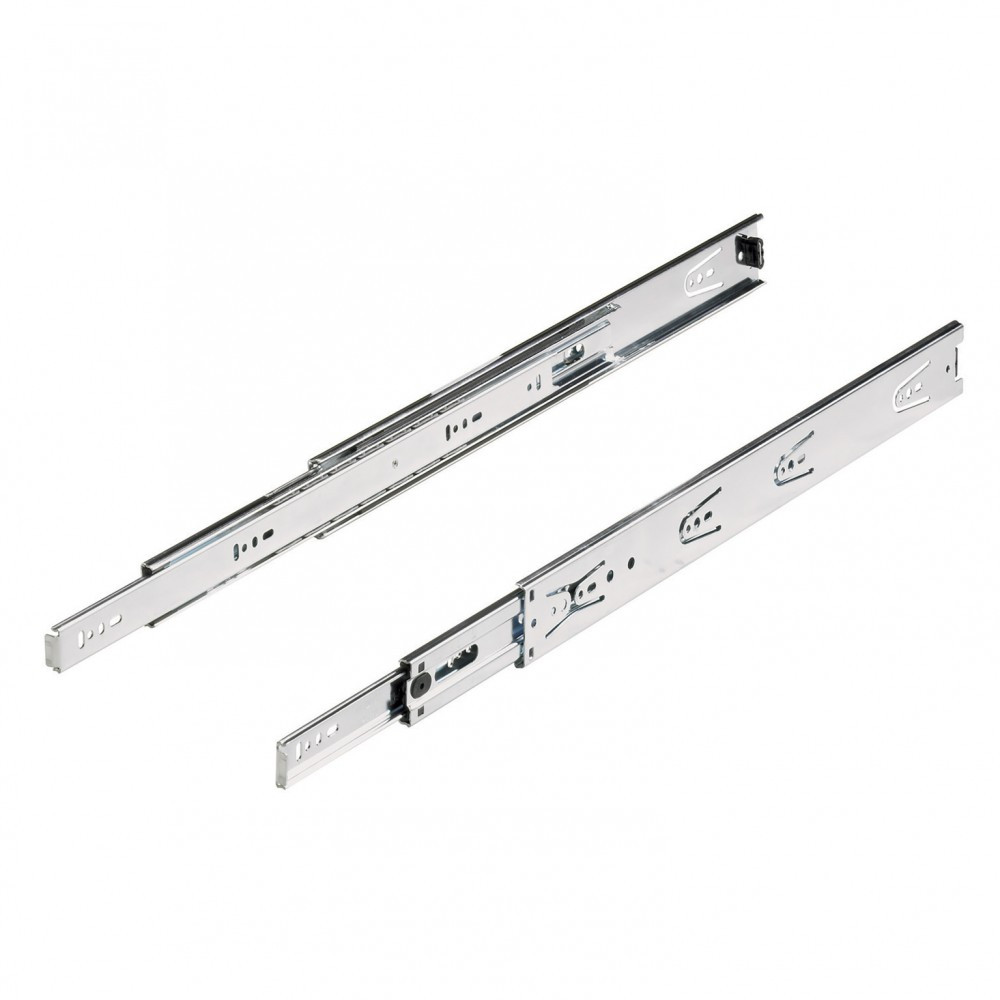Coulisse pour tiroir à billes, HETTICH 45 kg L.40 cm