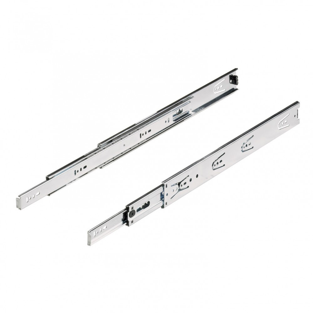 Coulisse pour tiroir à billes, HETTICH 45 kg L.45 cm