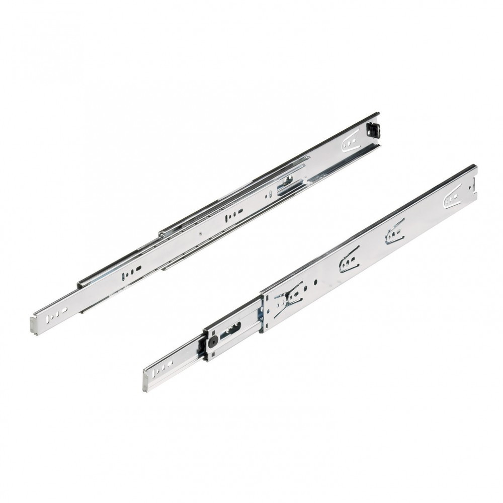 Coulisse pour tiroir à billes, HETTICH 45 kg L.50 cm